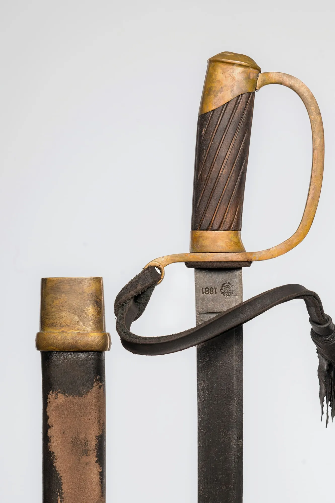 Шашка Драгунская солдатская 1881 года фото 