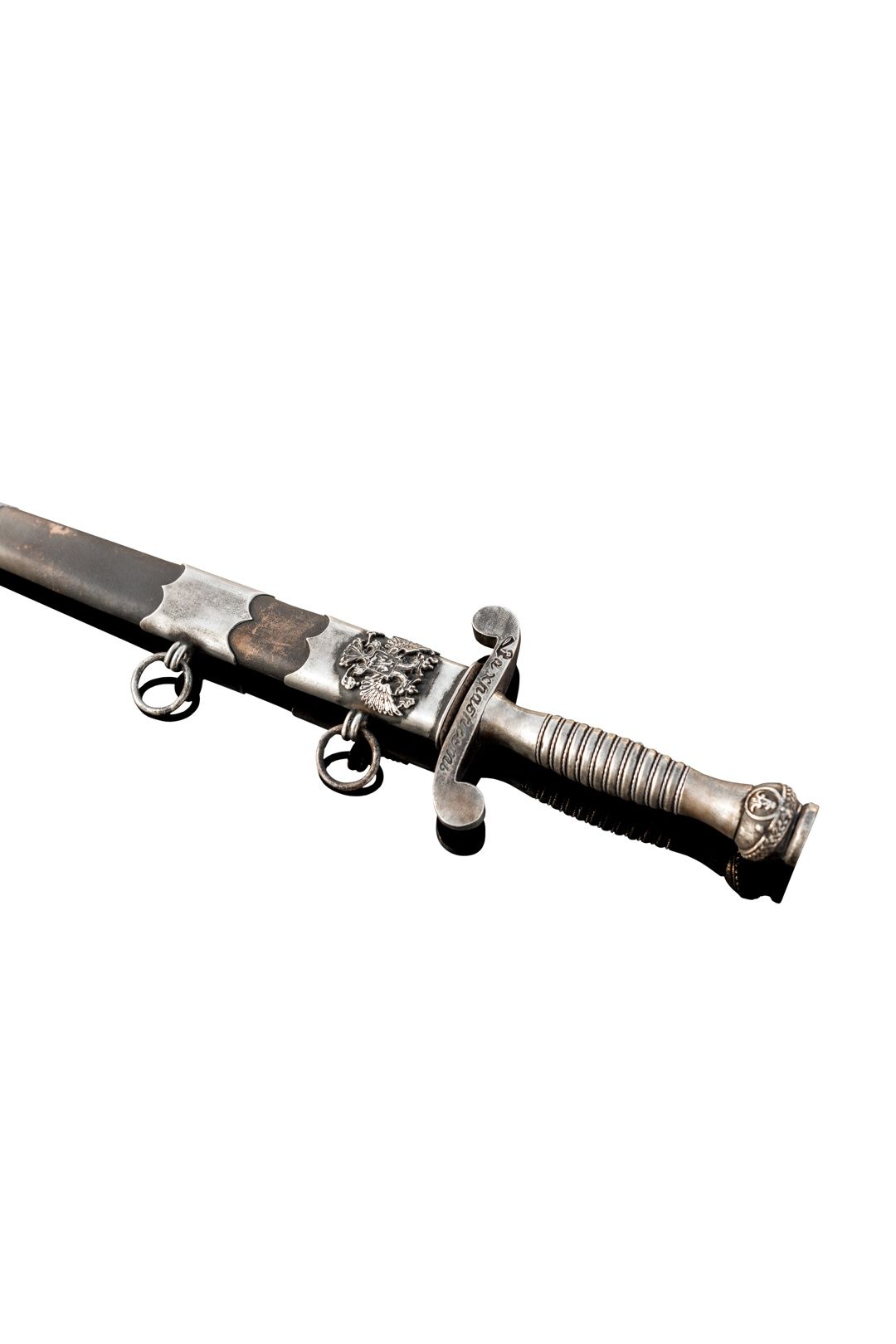 Кортик Георгиевский мельхиор реплика фото 