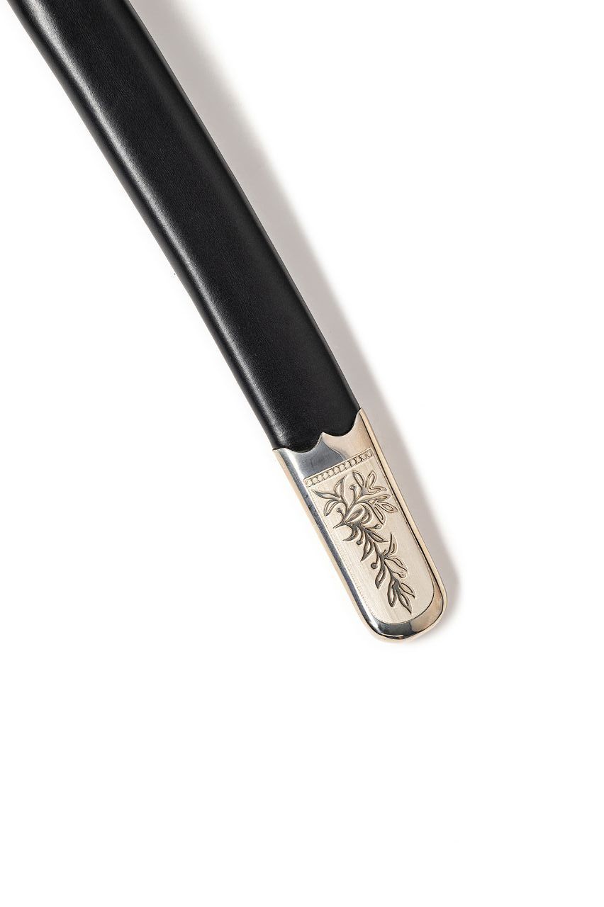 Кавказская мельхиор с резьбой (карагач,кость) фото 