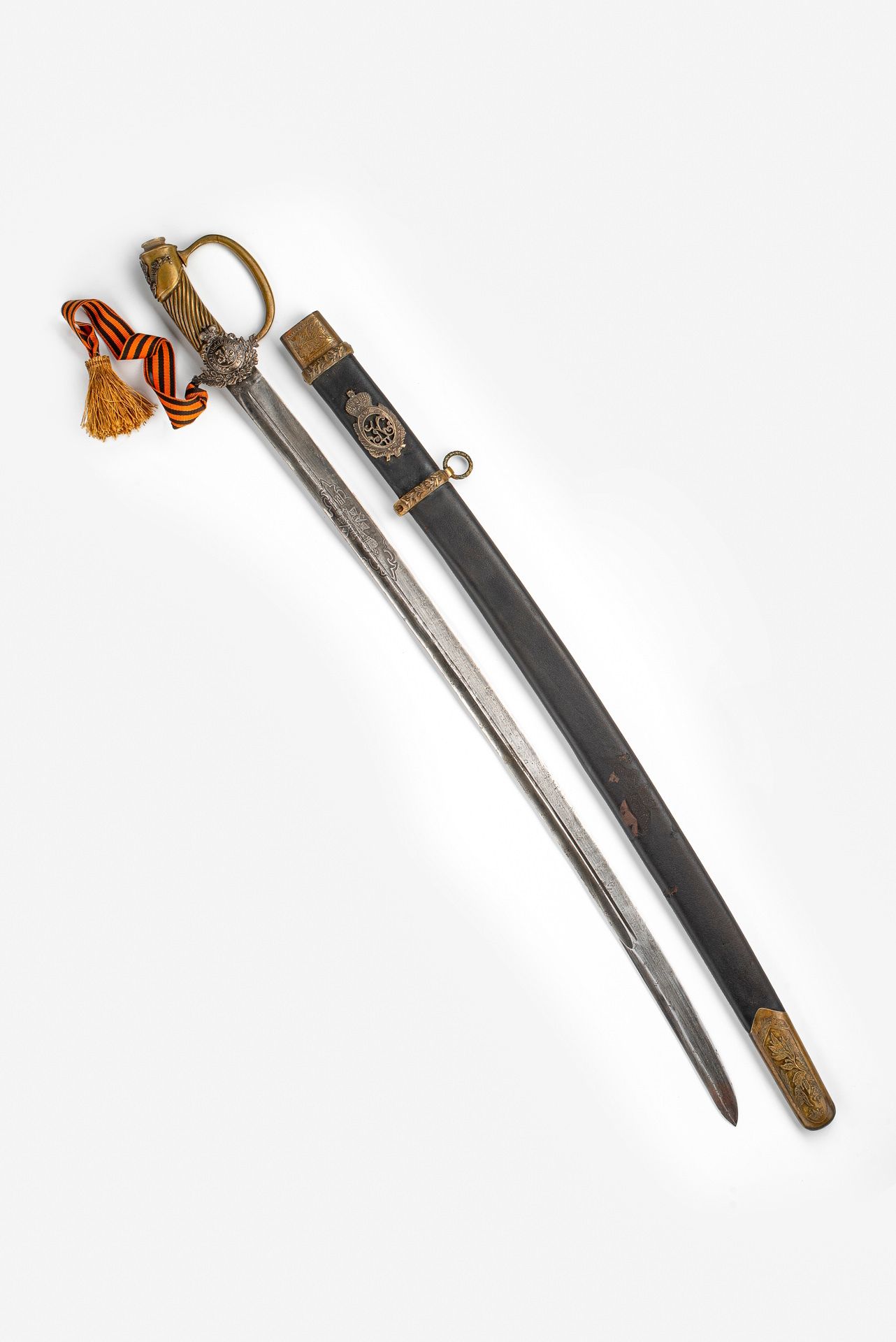 Шашка Драгунская Георгиевская Призовая реплика фото 