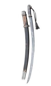 Шашка Казачья офицерская с клинком азиатского типа 1913 года реплика фото  