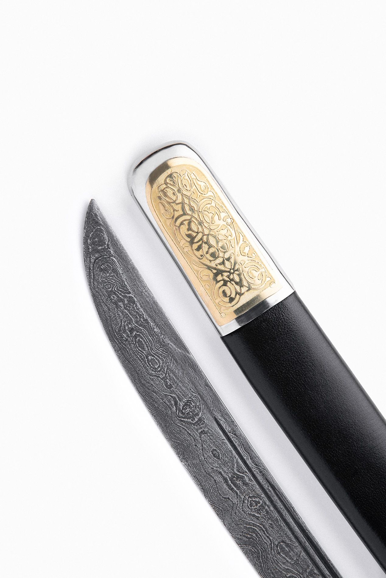 Шашка Кавказская (дамаск) фото 