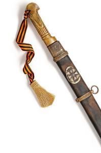 Шашка Казачья офицерская наградная реплика фото  