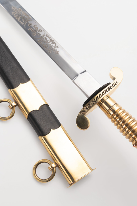 Кортик Анниниско-Георгиевский латунь фото 