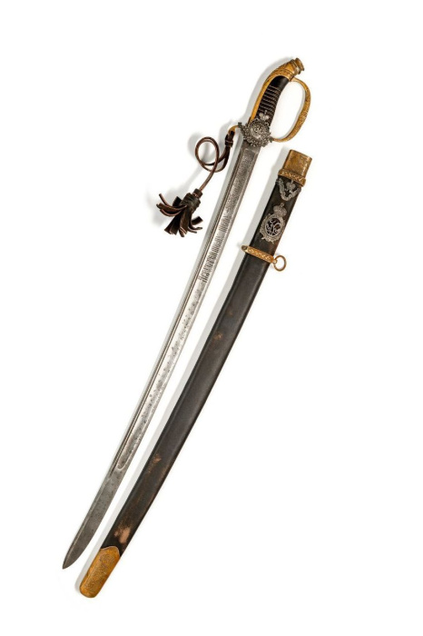 Шашка Драгунская офицерская наградная реплика (тип 2) фото 