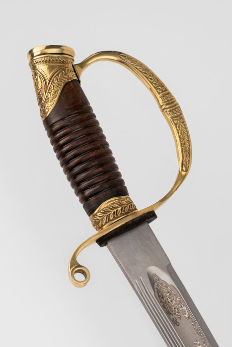 Сабля Офицерская с резьбой 1841 года фото 