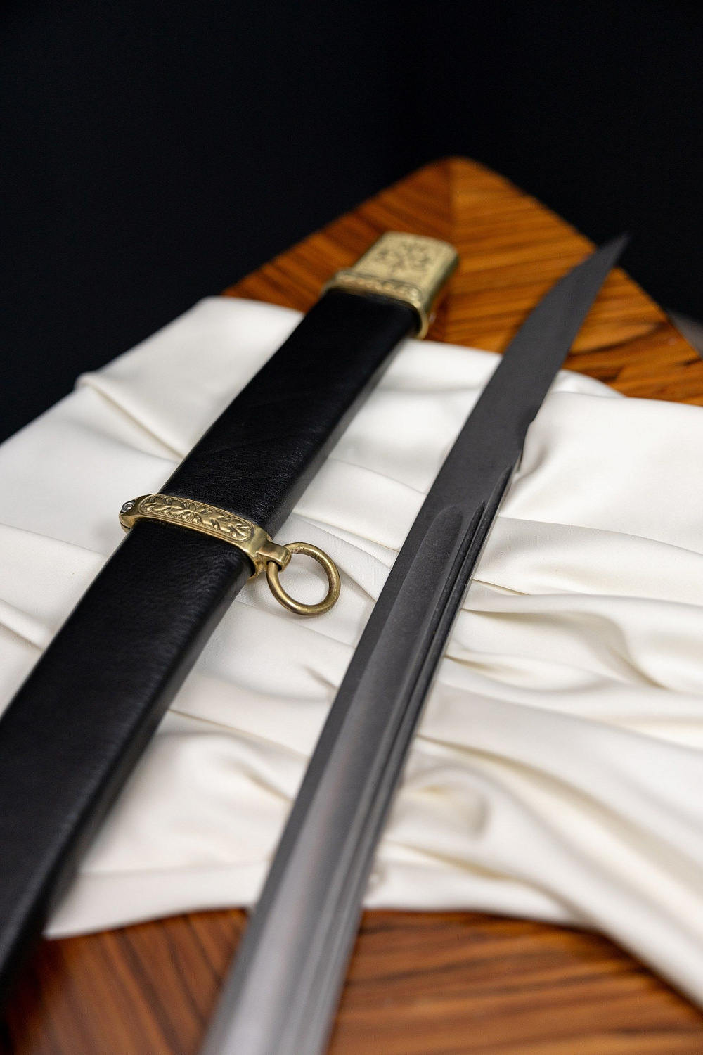 Сабля Офицерская с резьбой 1841 года фото 