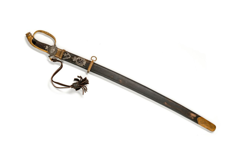Шашка Драгунская офицерская наградная реплика (тип 2) фото 