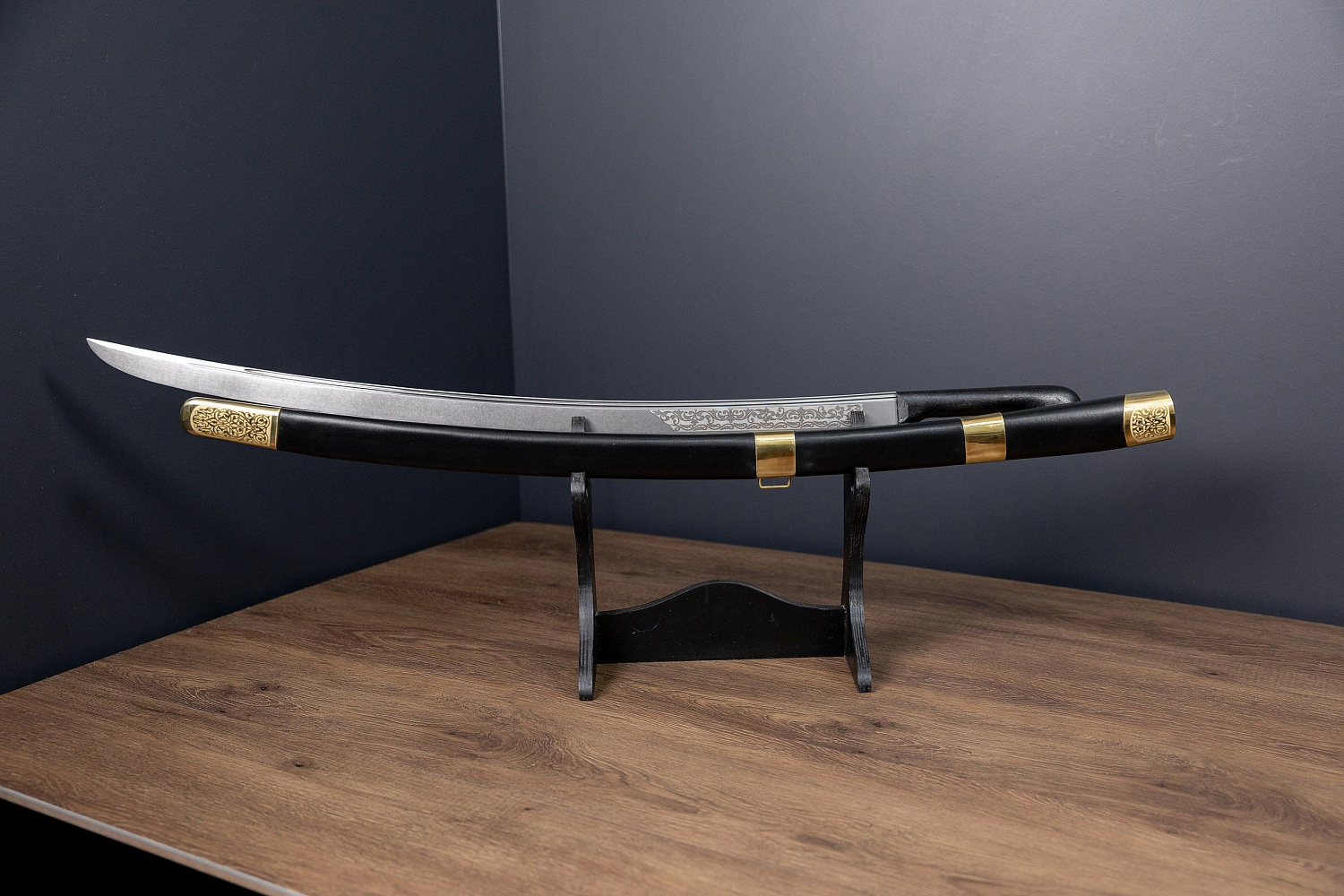 Шашка Кавказская с резьбой 1904 года фото 