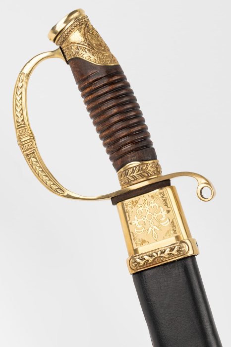 Сабля Офицерская с резьбой 1841 года фото 