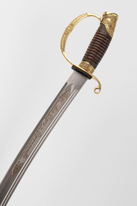 Сабля Офицерская с резьбой 1841 года фото 