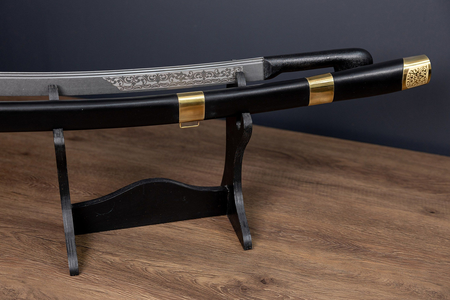 Шашка Кавказская с резьбой 1904 года фото 