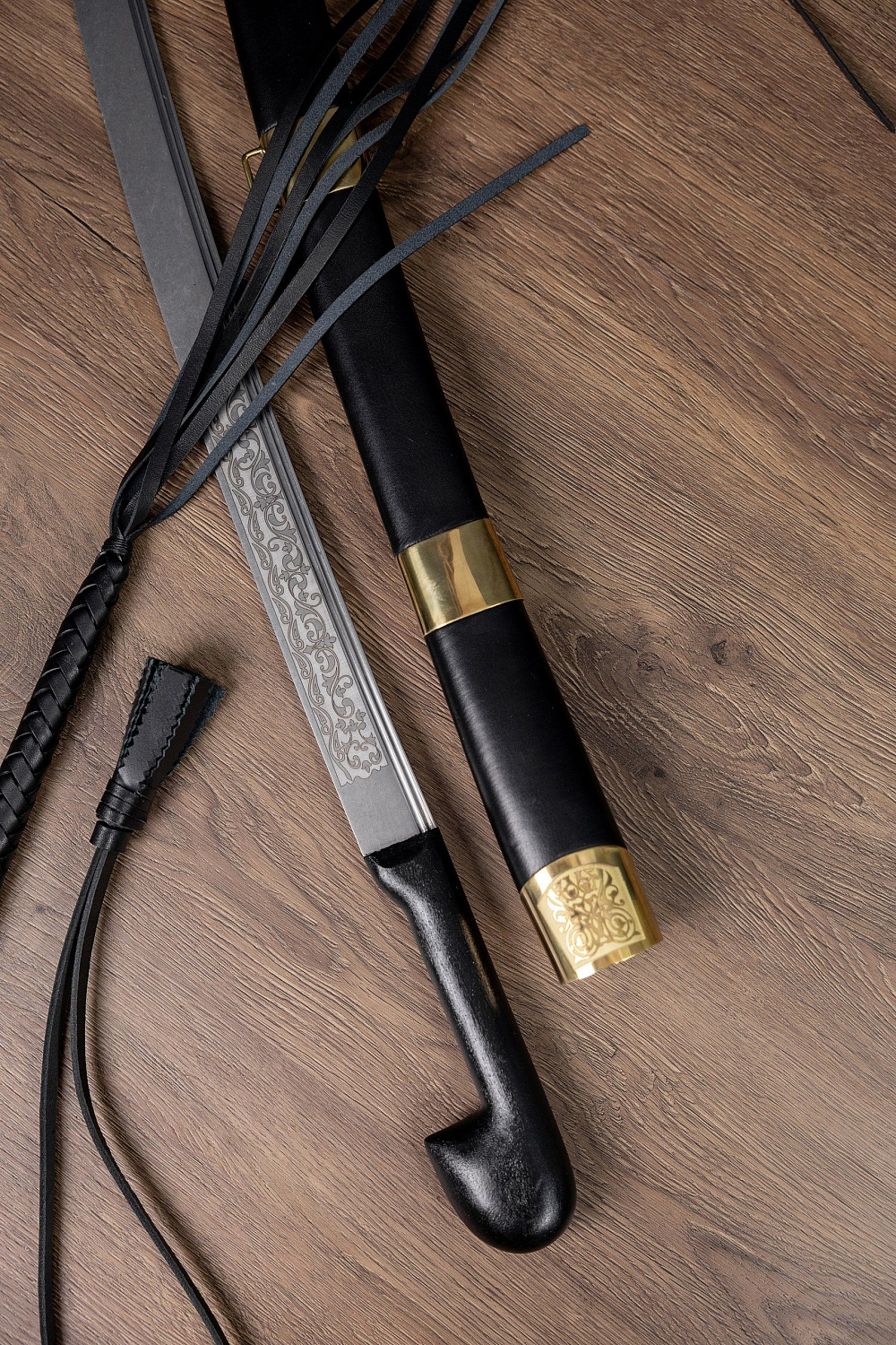 Шашка Кавказская с резьбой 1904 года фото 