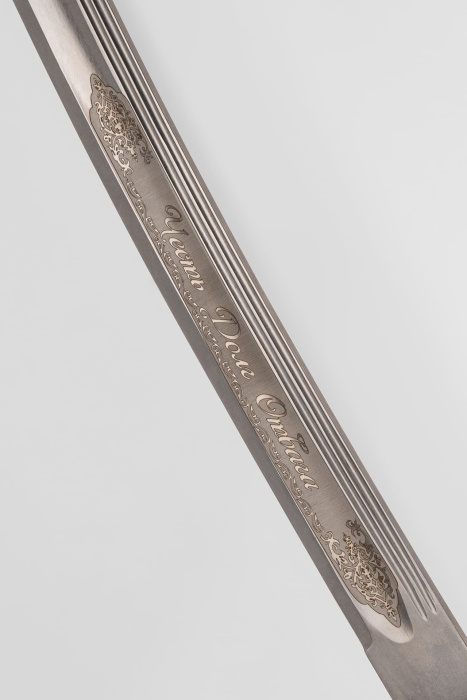 Сабля Офицерская с резьбой 1841 года фото 