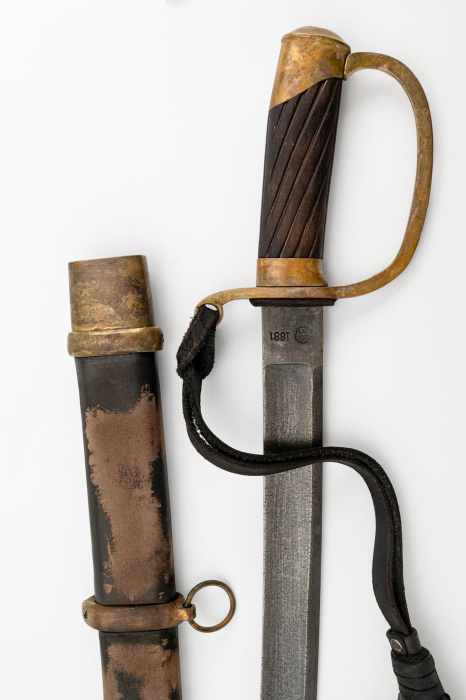 Шашка Драгунская солдатская 1881 года фото 