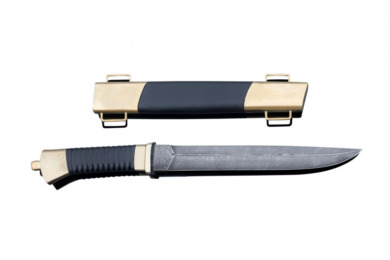 Нож Пластунский Дамаск фото 