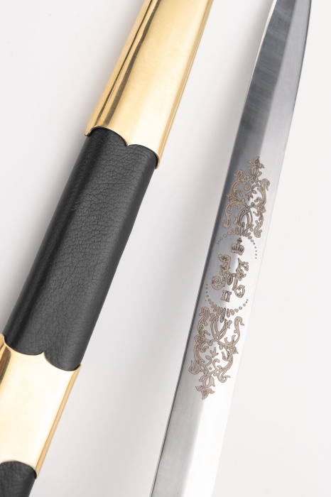 Кортик Анниниско-Георгиевский латунь фото 