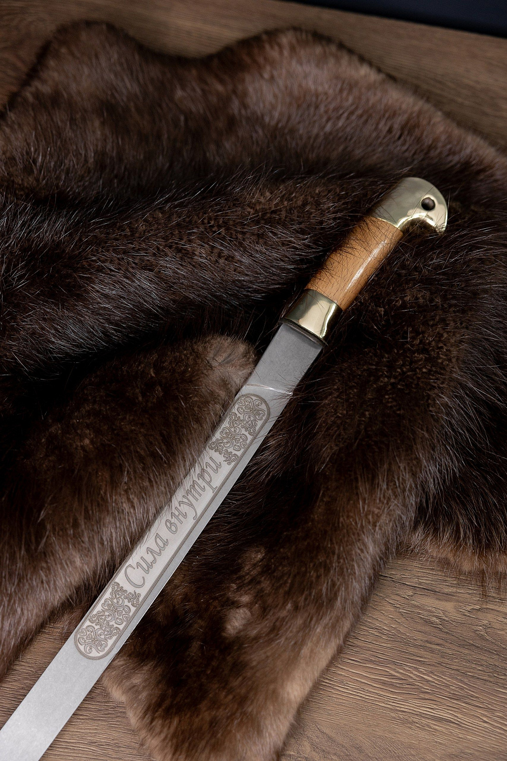 Шашка Спортивная 80 см с гравировкой фото 