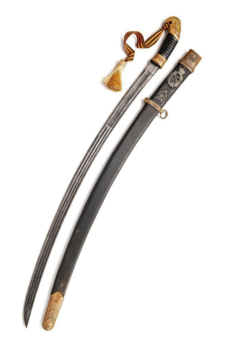 Казачья шашка офицерская призовая образца 1881 года фото 