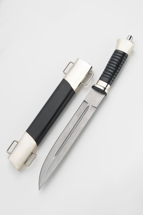 Нож Пластунский мельхиор фото 