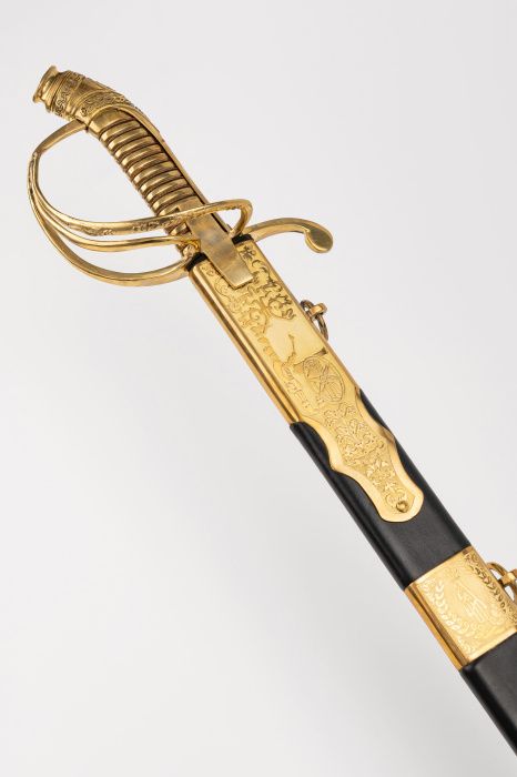 Палаш Кирасирский 1826г юбилейный с латунной рукоятью фото 
