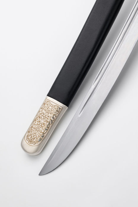 Шашка Кавказская мельхиор 1904 года фото 