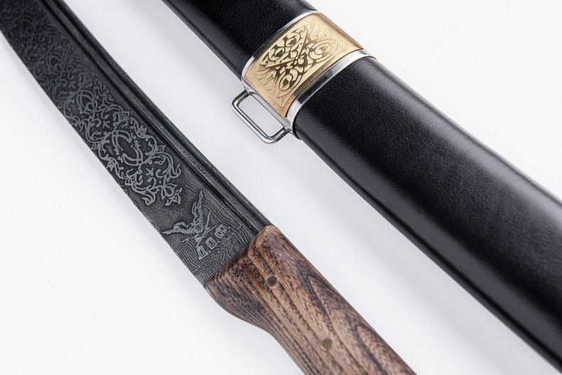 Шашка Кавказская (дамаск)  Шашка Кавказская (дамаск) фото