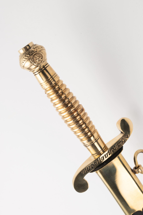 Кортик Анниниско-Георгиевский латунь фото 