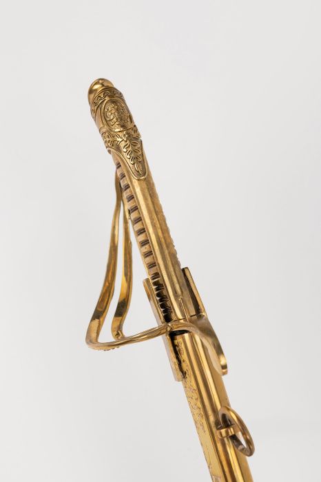 Палаш Кирасирский 1826г юбилейный с латунной рукоятью фото 