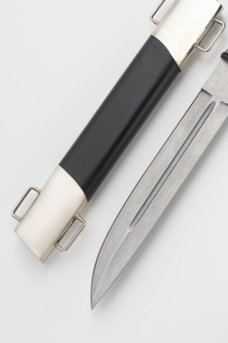 Нож Пластунский мельхиор фото 