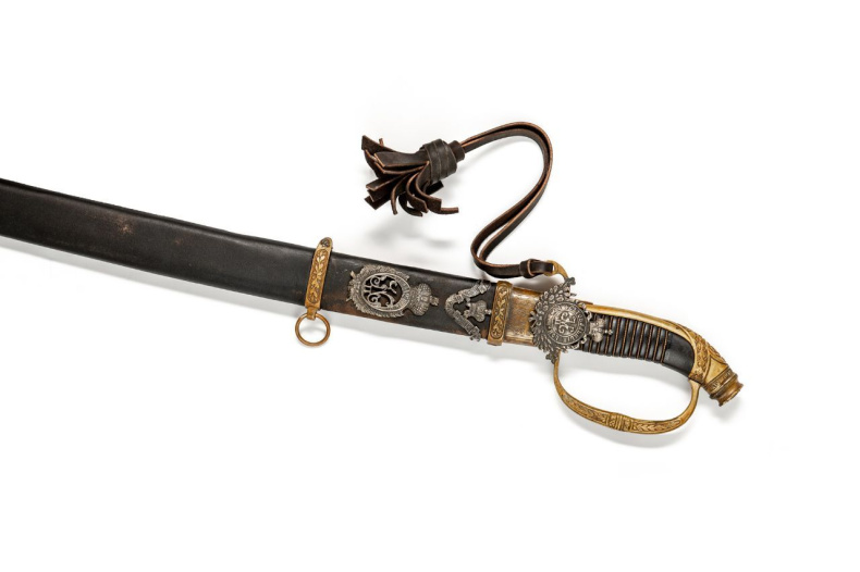 Шашка Драгунская офицерская наградная реплика (тип 2) фото 