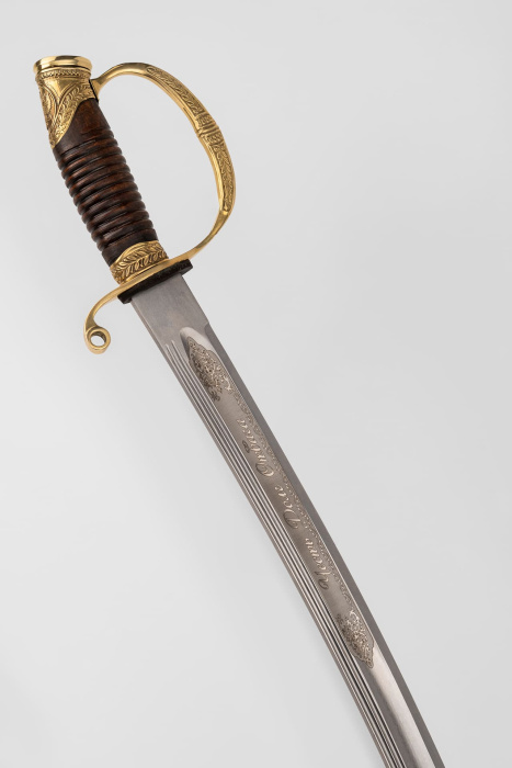 Сабля Офицерская с резьбой 1841 года фото 