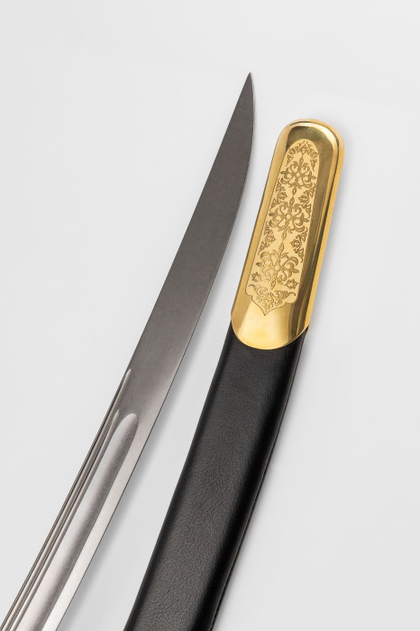 Сабля Офицерская с резьбой 1841 года фото 