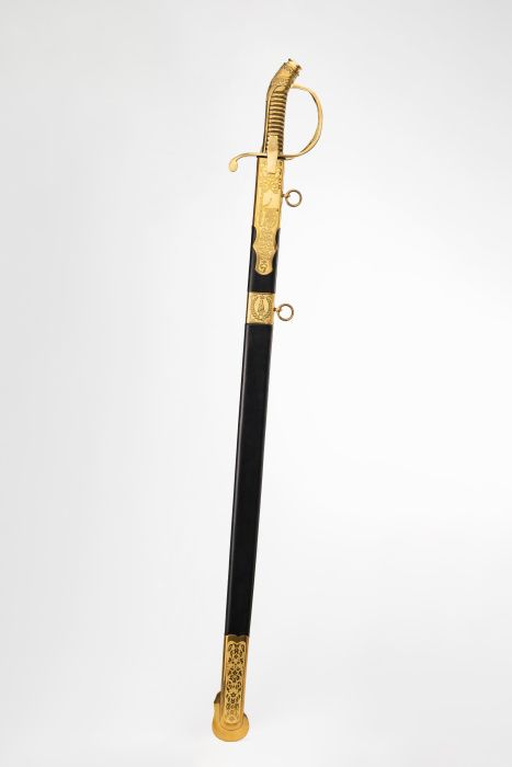 Палаш Кирасирский 1826г юбилейный с латунной рукоятью фото 