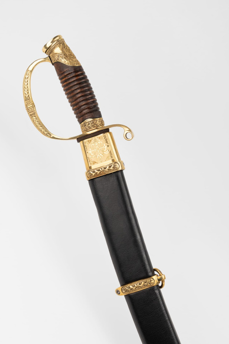 Сабля Офицерская с резьбой 1841 года фото 