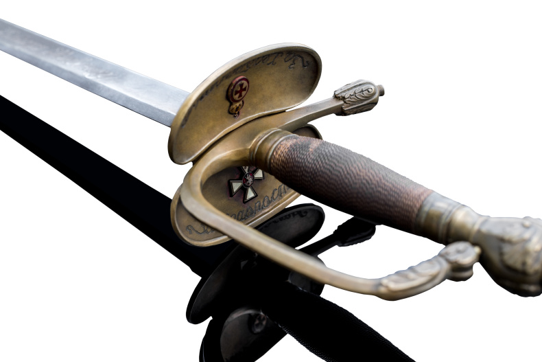 Шпага Пехотная 1798 года реплика фото 