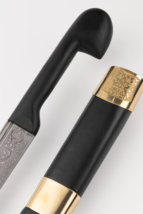 Шашка Кавказская с резьбой 1904 года фото 