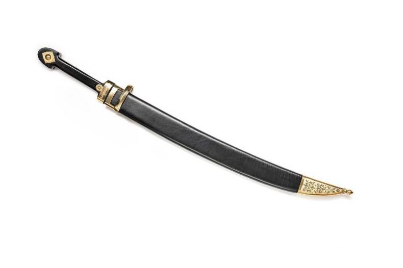 Кинжал Бебут с эбонитовой рукоятью фото 