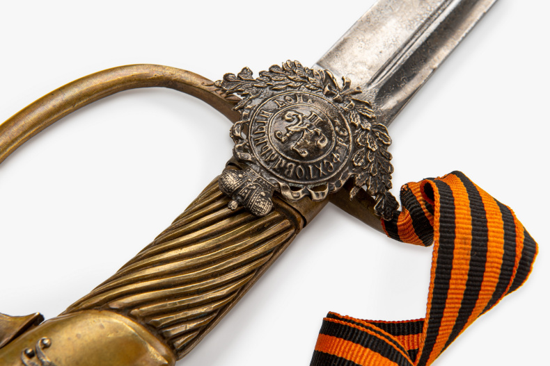 Шашка Драгунская Георгиевская Призовая реплика фото 