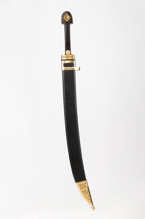 Кинжал Бебут с резьбой 1907 года фото 