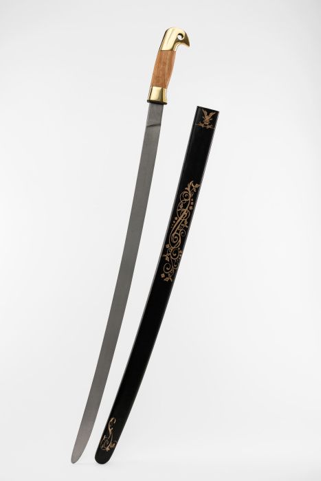 Шашка Спортивная 86 см в деревянных ножнах фото 