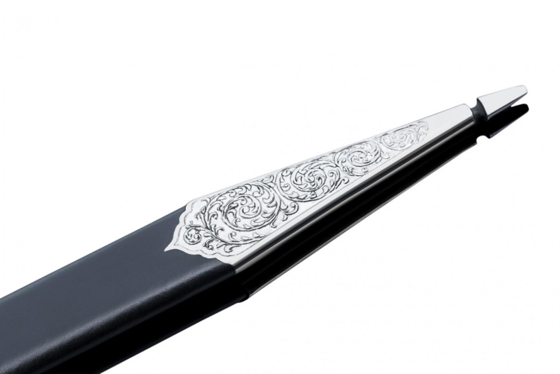 Кинжал Кавказский с резьбой 1904 года фото 