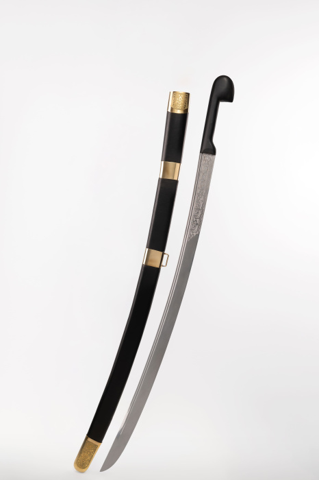 Шашка Кавказская с резьбой 1904 года фото 