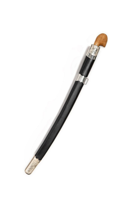 Кавказская мельхиор с резьбой (карагач,кость) фото 