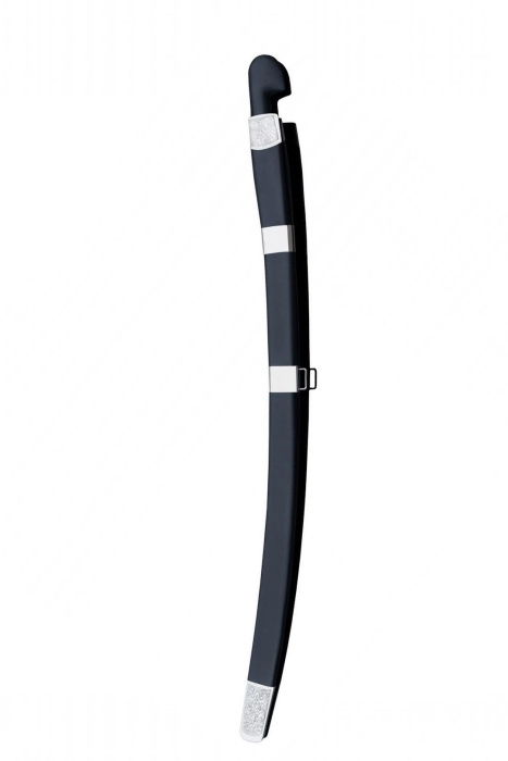 Шашка Кавказская с резьбой мельхиор 1904 года фото 