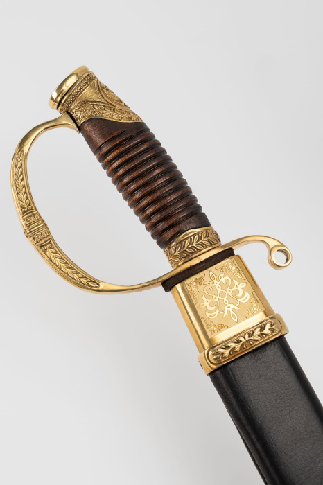 Сабля Офицерская с резьбой 1841 года фото 