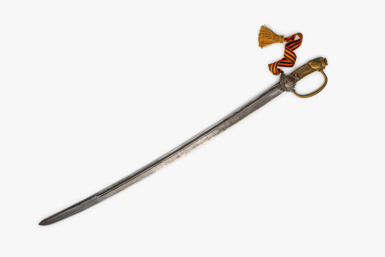 Шашка Драгунская Георгиевская Призовая реплика фото 