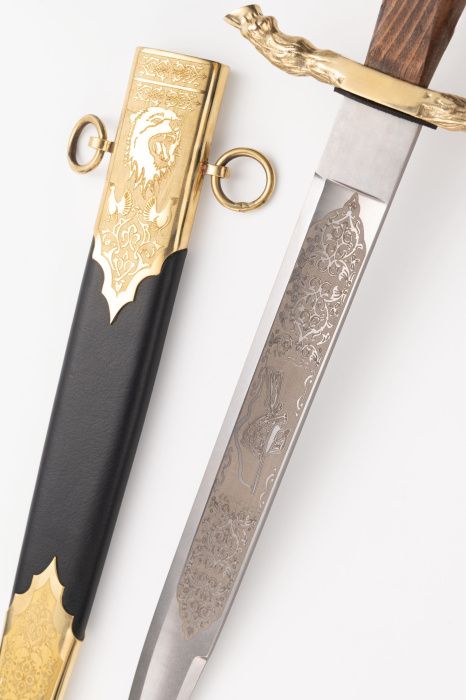 Кинжал Офицеров Придворной охоты 1855 года фото 