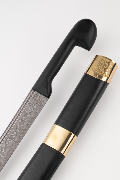 Шашка Кавказская с резьбой 1904 года фото 